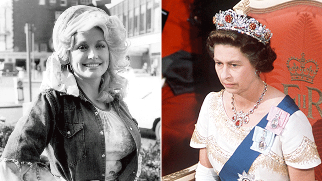 Dolly Parton relembra nervosismo ao conhecer rainha Elizabeth II em 1977