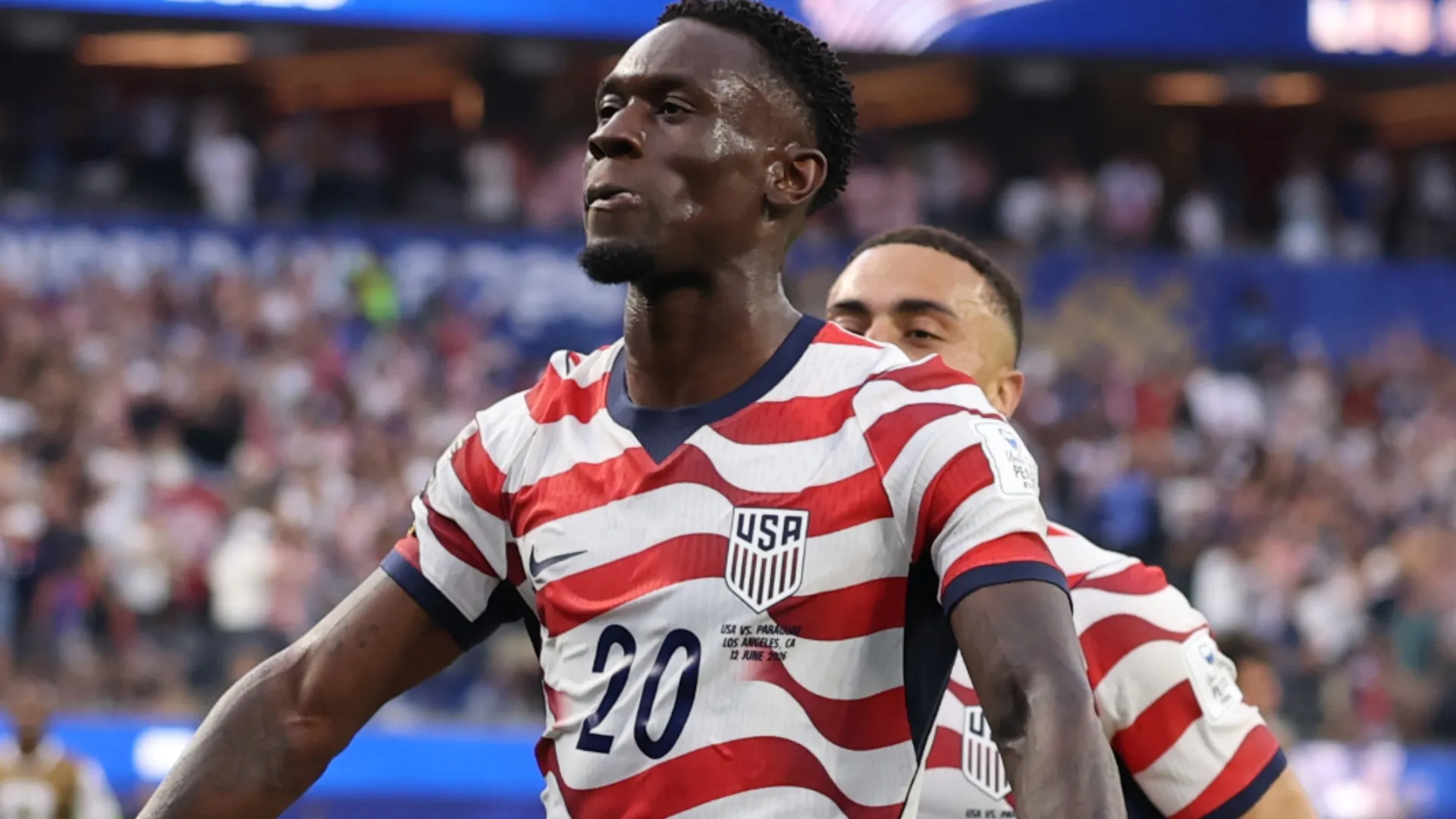 Balogun was sharp in the first half for the USMNT