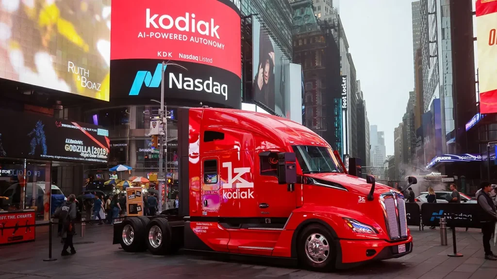 Caminhões autônomos da Kodiak devem começar a operar em rodovias públicas do Texas em 2027