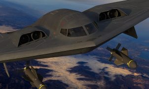 Unknown military aircraft caught on video near Wichita, Kansas base sparks B-21 Raider speculation