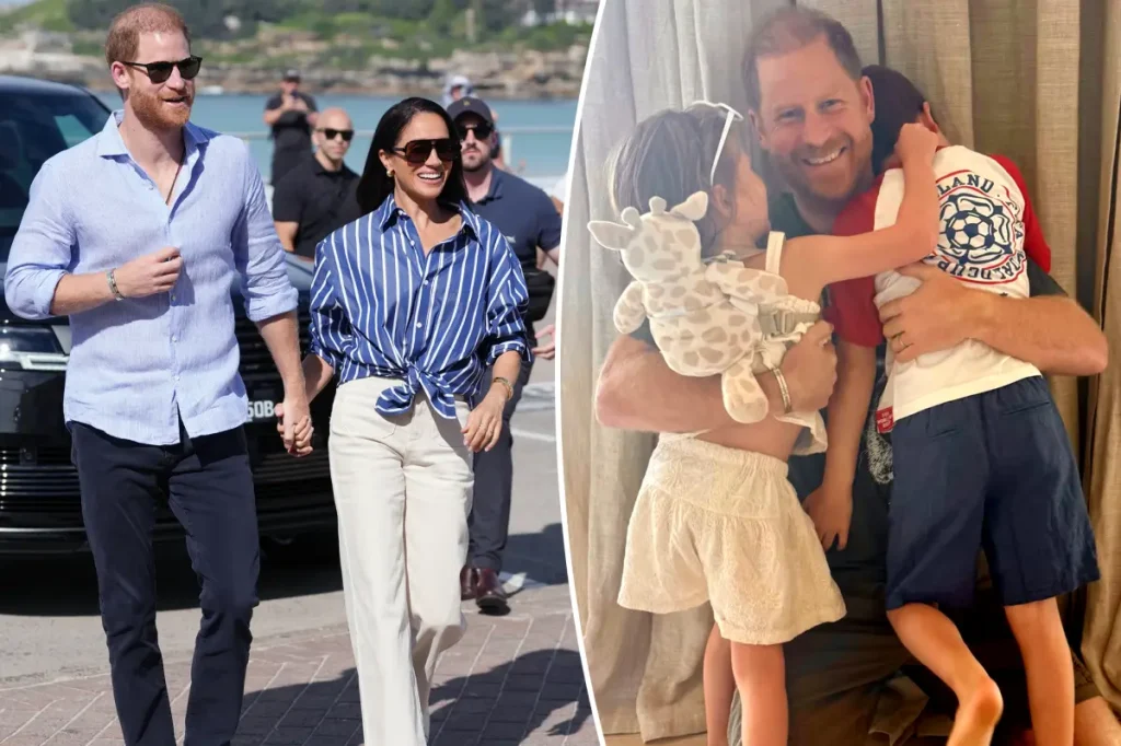 Príncipe Harry e Meghan Markle retornam ao Reino Unido com os filhos após seis anos