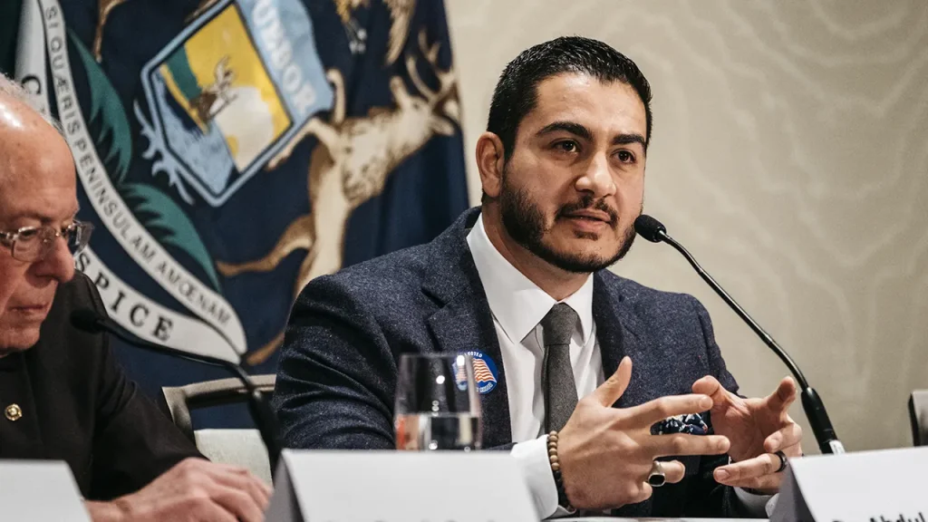 El-Sayed defende controle público de grandes empresas de IA e diz querer ir além de proposta de Sanders