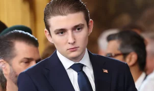 Barron Trump threatened in Iranian state media video with $10M reward