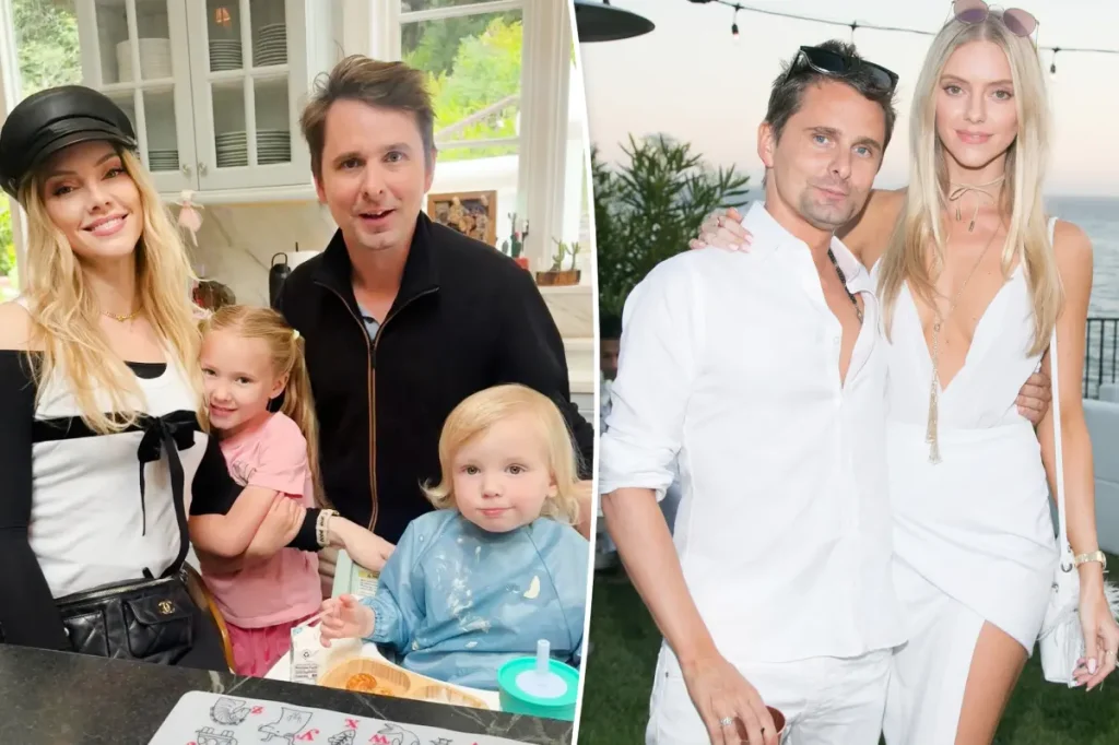 Matt Bellamy, vocalista do Muse, pede divórcio de Elle Evans e busca guarda exclusiva dos filhos