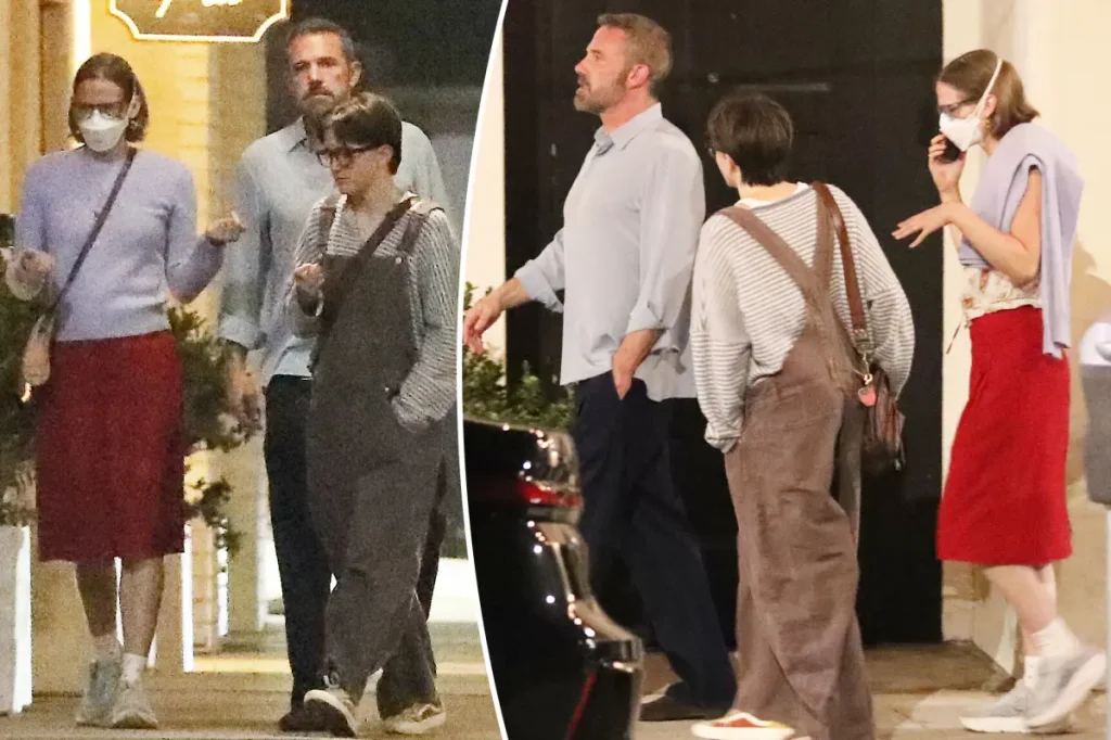 Ben Affleck janta com os filhos em restaurante badalado de Los Angeles