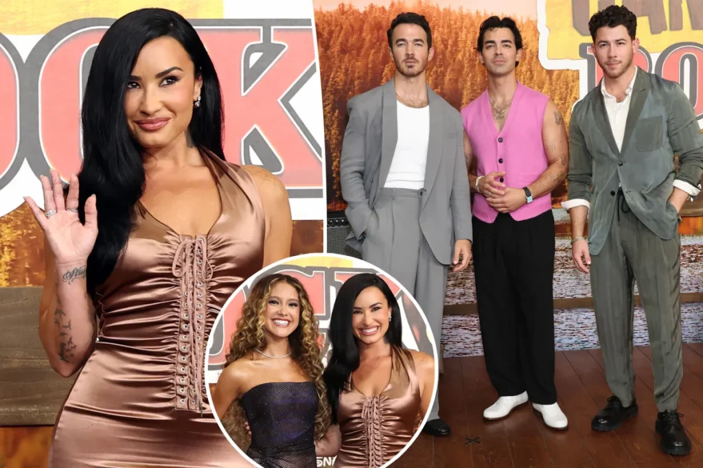 Estreia de ‘Camp Rock 3’ reúne Demi Lovato e Jonas Brothers em Los Angeles