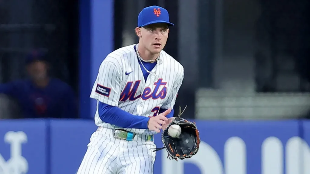 Carson Benge faz história com assistências raras na vitória dos Mets sobre os Padres