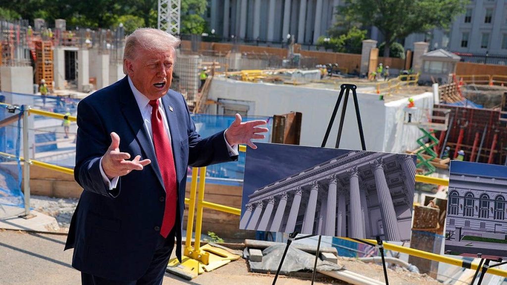 Trump’s White House ballroom case heads to Supreme Court on standing