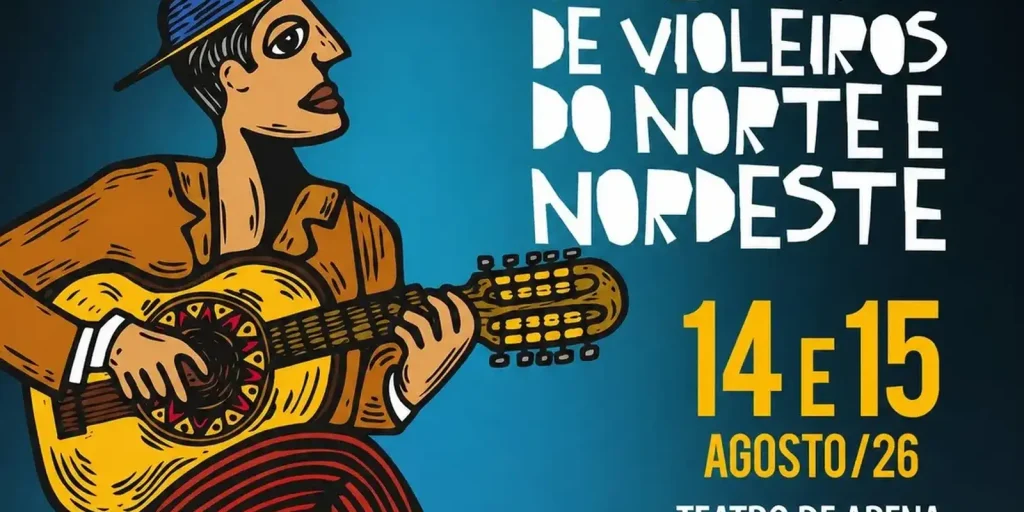 Festival de Violeiros do Norte e Nordeste celebra 51 edições em Teresina com programação gratuita
