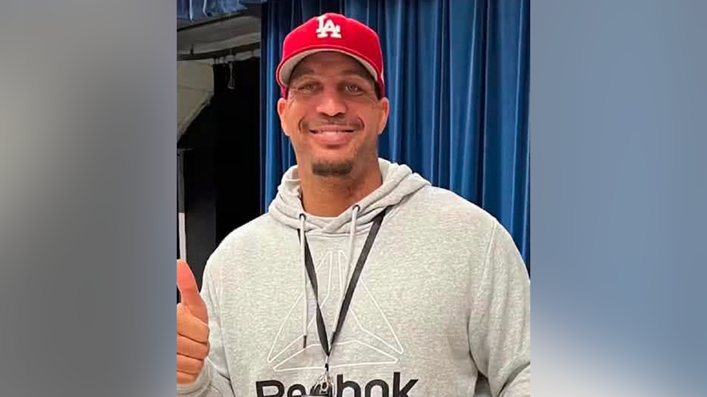 Undated photo of Georgia elementary school teacher and father Derrick Moore