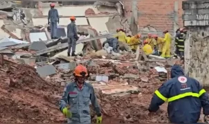 Desabamento de prédio em São Bernardo do Campo deixa quatro feridos, incluindo adolescente