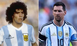 Messi e Maradona: números que separam os dois maiores ídolos da Argentina
