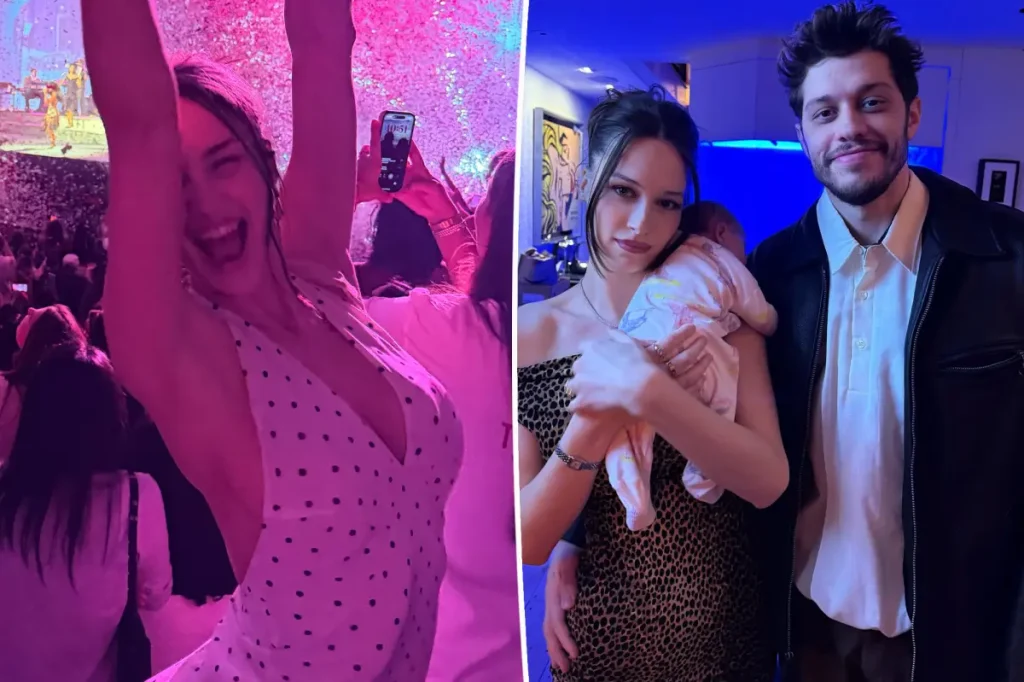 Elsie Hewitt agradece Pete Davidson por ingressos de show e revela primeiros passos da filha