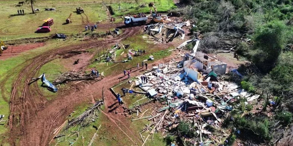 Brasil registra 81 tornados em 2026 e pode superar recorde anual até dezembro
