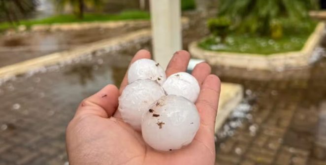 Sul, Nordeste e Norte têm alertas de chuva, granizo e baixa umidade nesta terça-feira
