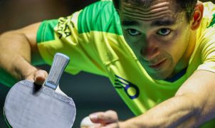 Calderano supera dinamarquês e reencontra Félix Lebrun nas quartas do Europe Smash