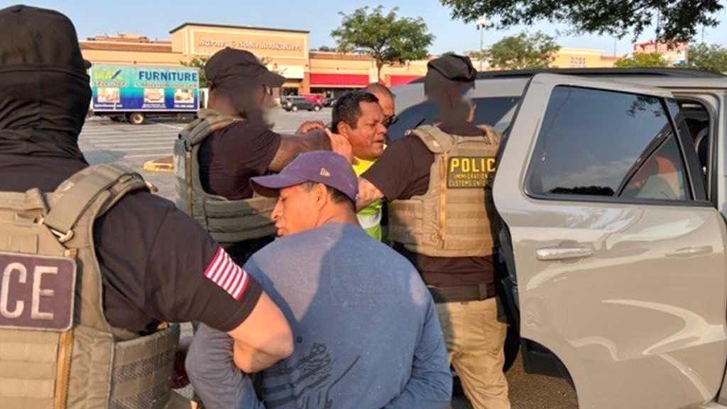 Illegal immigrants arrested in the DC area
