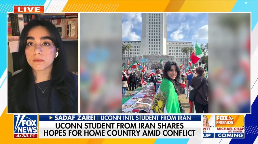 UConn student from Iran shares hopes for home country amid conflict