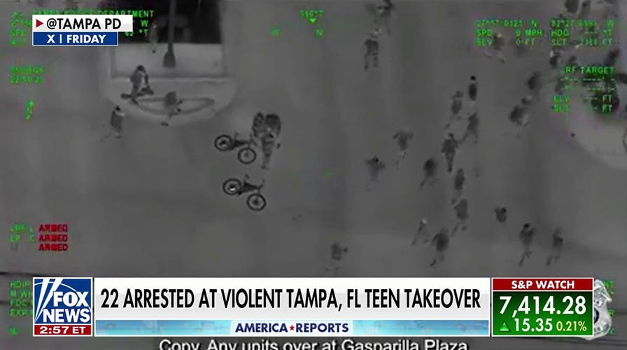 22 arrested in violent teen takeover in Florida