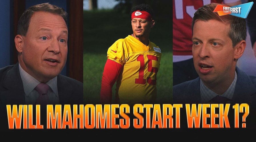 Mahomes cleared to participate in training camp, Should Mendoza start Week 1 for the Raiders? | FTF