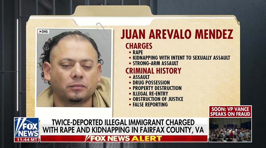 Twice-deported illegal immigrant charged with rape, kidnapping