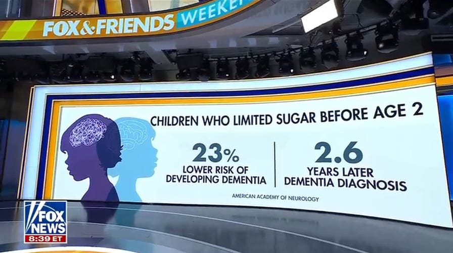 Limiting sugar in early childhood linked to lower dementia risk