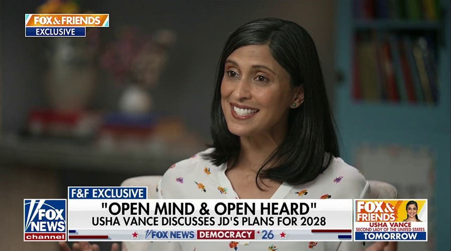 Usha Vance opens up about Vice President JD Vance