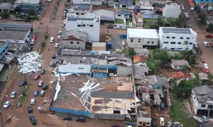 Ciclone-bomba deixa um morto e provoca estragos em 118 municípios do Rio Grande do Sul