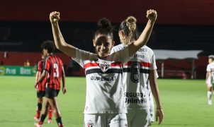 São Paulo vence Vitória no Barradão e assume liderança do Brasileirão Feminino