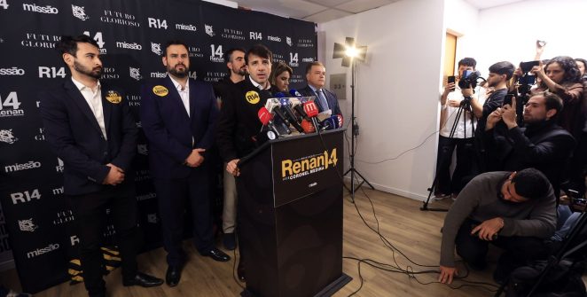 Renan Santos anuncia recurso contra suspensão de campanha e fala em inflexão autoritária