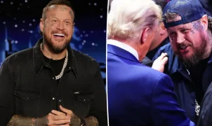 Jelly Roll responde a piadas políticas após chamar Trump de porco gordo no programa de Jimmy Kimmel