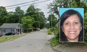 Police hunt woman who may be armed after veteran officer found dead at home
