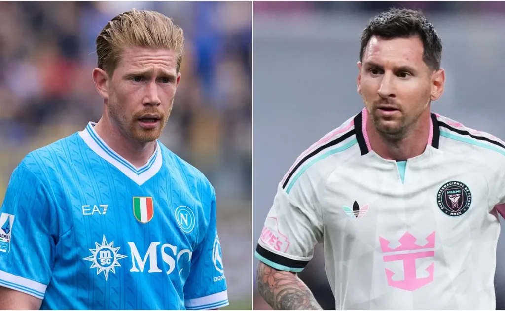 Inter Miami volta a mirar Kevin De Bruyne para formar dupla com Messi; Chicago Fire e San Diego FC observam