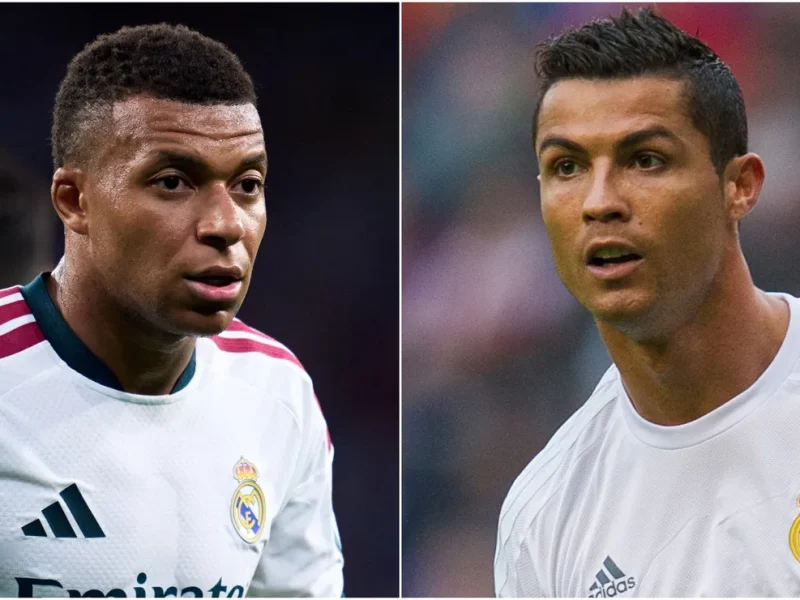 Mbappé atinge 100 participações em gols pelo Real Madrid, mas segue distante do ritmo de Cristiano Ronaldo