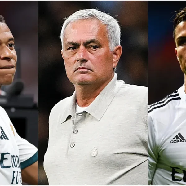 Mourinho elogia Mbappé e evita compará-lo a Cristiano Ronaldo no Real Madrid