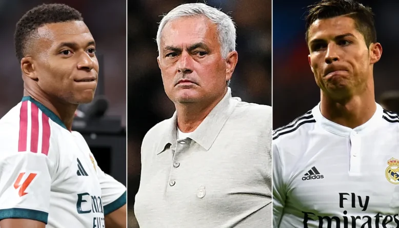 Mourinho elogia Mbappé e evita compará-lo a Cristiano Ronaldo no Real Madrid