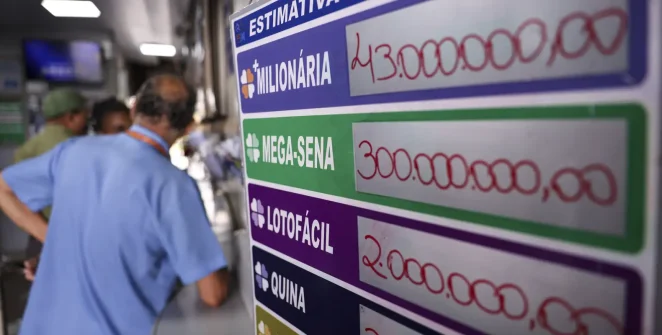 Mega-Sena acumula e prêmio chega a R$ 45 milhões; veja as dezenas sorteadas