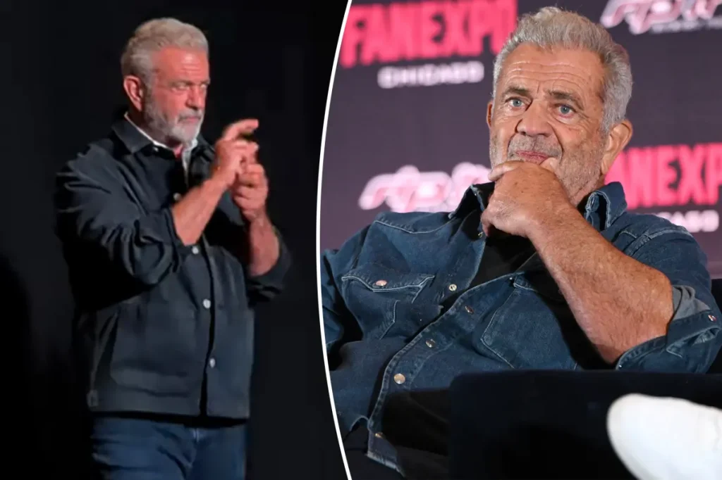 Mel Gibson gera polêmica ao imitar intérprete de libras em evento no Canadá