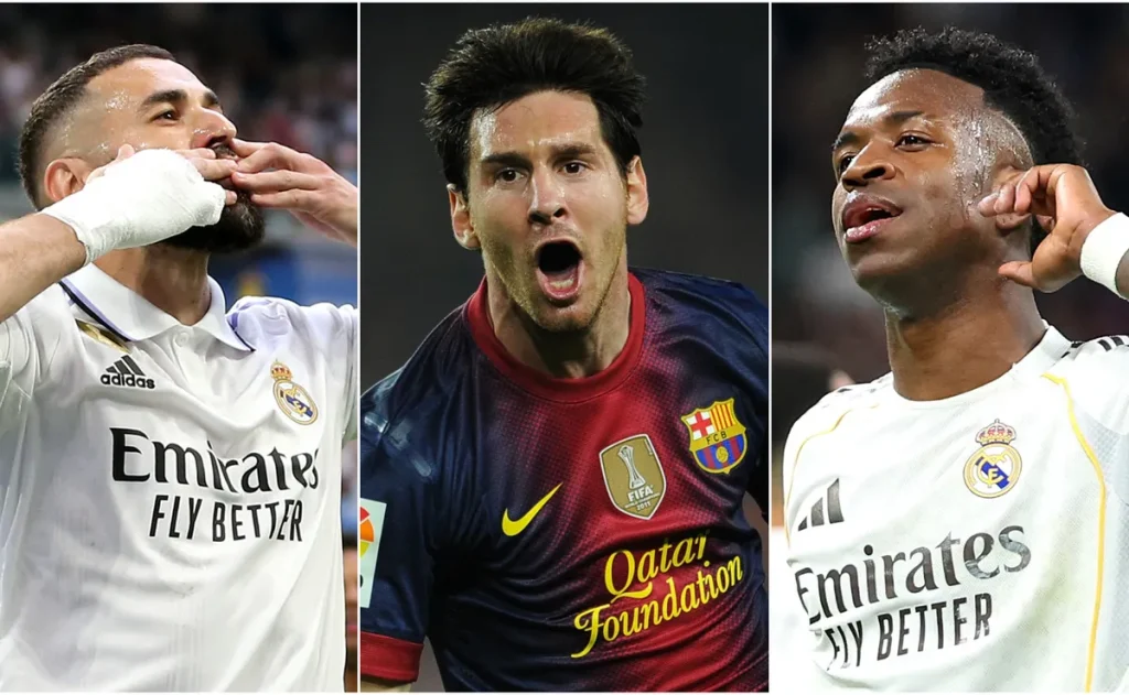 Recorde de Messi na La Liga segue intocado mesmo após saída do Barcelona; Benzema, Suárez e Vini Jr. ficam para trás