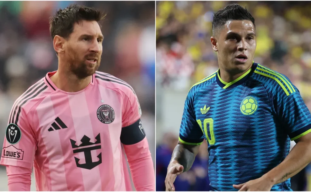 Inter Miami monitora situação de Juan Fernando Quintero, ex-River Plate, e pode reforçar elenco ao lado de Messi