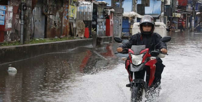 Chuva e tempestades marcam o fim de semana no Sul e no Sudeste; calor intenso predomina no restante do país