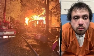 New Hampshire man steals rescue truck, nearly hitting firefighters