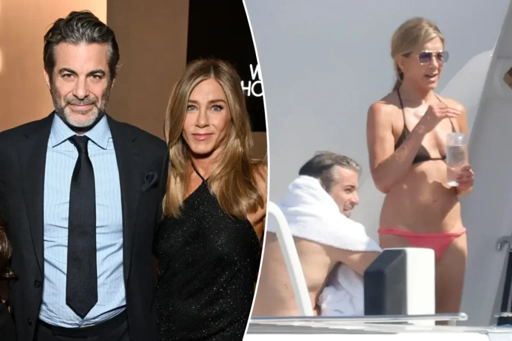 Jennifer Aniston assume romance com hipnoterapeuta Jim Curtis, mas casamento não está nos planos, dizem fontes