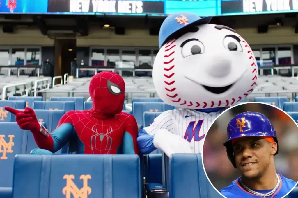 Sony une forças com Mets e Juan Soto para divulgar novo filme do Homem-Aranha