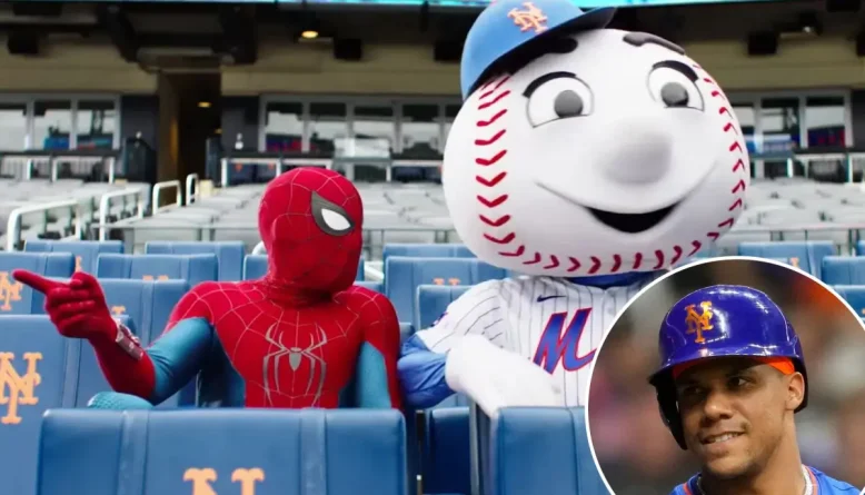 Sony une forças com Mets e Juan Soto para divulgar novo filme do Homem-Aranha