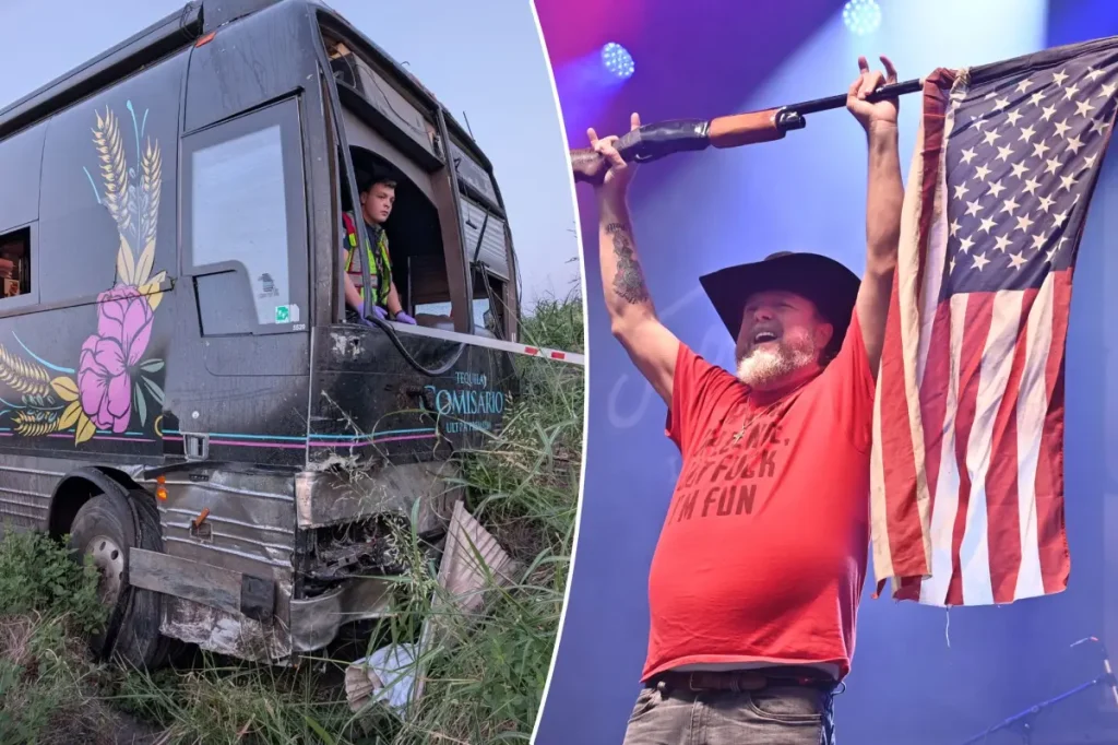 Colt Ford sofre fratura no ombro após acidente com ônibus de turnê na Alemanha