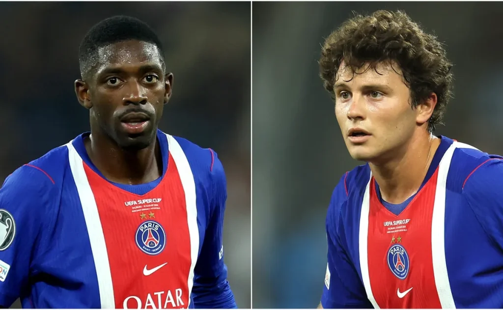 Desfalques de Dembélé e João Neves marcam escalação do PSG para a Supercopa da França