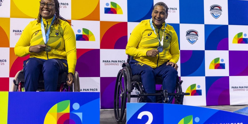Brasil conquista quatro medalhas na estreia do Parapan-Pacífico de natação