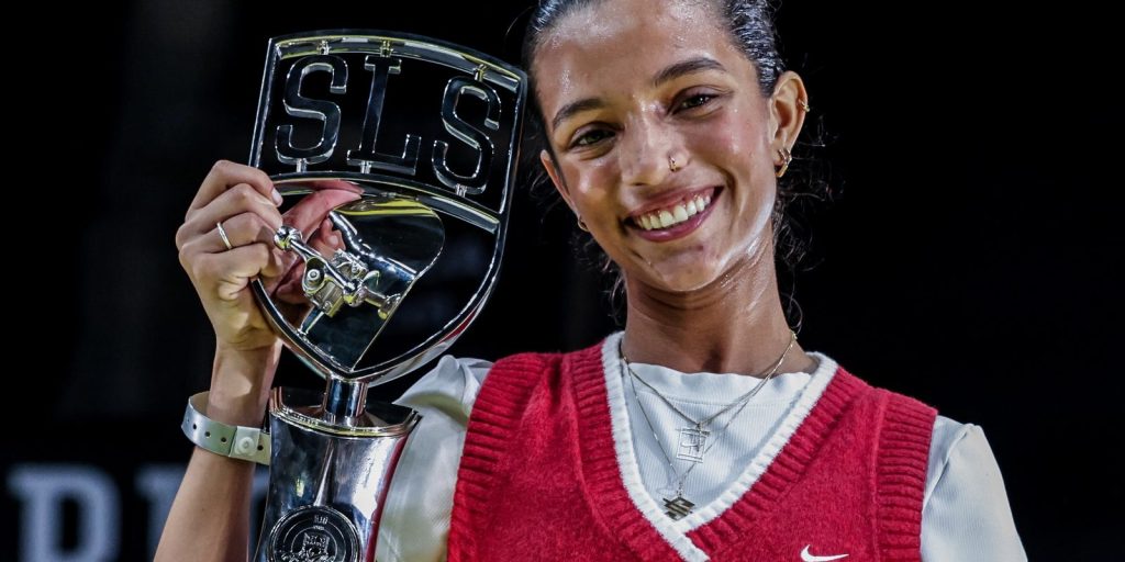 Rayssa Leal vence etapa do Rio da SLS e amplia domínio na temporada; Giovanni Vianna é vice no masculino