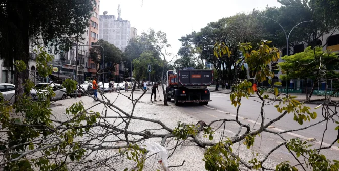 Rio entra em estágio 2 com previsão de ventos fortes e rajadas de até 76 km/h